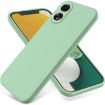 OPPO A58 4G Green Liquid Silicone Dropproof Full Coverage Phone Case - 1