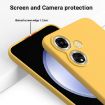 OPPO A59/A2 Yellow Liquid Silicone Dropproof Full Coverage Phone Case - 5