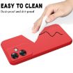 OPPO Reno11 F/F25 Pro Red Liquid Silicone Dropproof Phone Case - 6