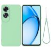 OPPO A60 4G Green Liquid Silicone Dropproof Full Coverage Phone Case - 1