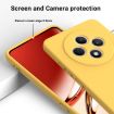 OPPO F27 5G Yellow Liquid Silicone Dropproof Full Coverage Case - 4