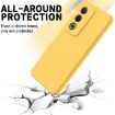 OPPO A3 Pro 5G India Yellow Liquid Silicone Dropproof Phone Case - 5