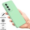 OPPO A3 Pro 5G India Green Liquid Silicone Dropproof Phone Case - 2