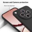 OPPO Find X8 Black Liquid Silicone Dropproof Full Coverage Phone Case - 4