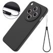 OPPO Find X8 Black Liquid Silicone Dropproof Full Coverage Phone Case - 7