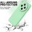OPPO Find X8 Green Liquid Silicone Dropproof Full Coverage Case - 5