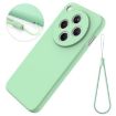 OPPO Find X8 Green Liquid Silicone Dropproof Full Coverage Case - 7