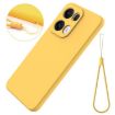 OPPO Reno13 Pro 5G Yellow Liquid Silicone Dropproof Phone Case - 7