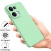 OPPO Reno13 Pro 5G Green Liquid Silicone Dropproof Phone Case - 2