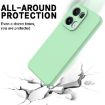 OPPO Reno13 Pro 5G Green Liquid Silicone Dropproof Phone Case - 5