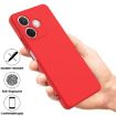 OPPO A5 Pro 5G Red Liquid Silicone Dropproof Full Coverage Case - 2