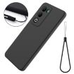OPPO A5 4G/5G Black Liquid Silicone Dropproof Full Coverage Case - 7