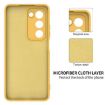 OPPO A5 4G/5G Yellow Liquid Silicone Dropproof Full Coverage Case - 6
