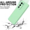 OPPO A5 4G/5G Green Liquid Silicone Dropproof Full Coverage Case - 5