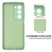 OPPO A5 4G/5G Green Liquid Silicone Dropproof Full Coverage Case - 6
