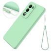 OPPO A5 4G/5G Green Liquid Silicone Dropproof Full Coverage Case - 7