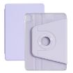 iPad Pro 13 2024 Purple Magnetic Split Leather Smart Case - 2