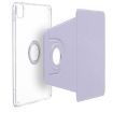 iPad Pro 13 2024 Purple Magnetic Split Leather Smart Case - 5