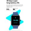 T19 Pro 1.96" IP67 Waterproof Smart Watch, Bluetooth Call, Heart Rate, Blue - 7