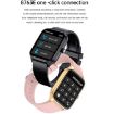 T19 Pro 1.96" IP67 Waterproof Smart Watch, Bluetooth Call, Heart Rate, Gold - 5