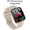 T20 1.96" IP67 Waterproof Smart Watch, Bluetooth Call, Heart Rate - Blue - 7