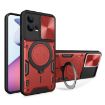 Motorola Edge 30 Fusion Red Camshield Magnetic Holder Phone Case - 1