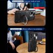 Motorola Edge 30 Fusion Silver Camshield Magnetic Holder Phone Case - 6