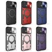 Motorola Edge 20 Lite Blue Camshield Magnetic Holder Phone Case - 2