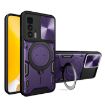 Motorola Edge 20 Pro Purple Camshield Magnetic Holder Phone Case - 1