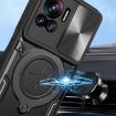 Motorola Edge 30 Ultra Red Camshield Magnetic Holder Phone Case - 4