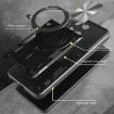 Moto G75 5G CD Texture Camshield Magnetic Holder Case - Black - 3