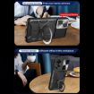 OPPO A78 4G Silver Phone Case with CD Texture & Magnetic Holder - 4