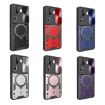 OPPO Reno11 Pro 5G Silver Case - CD Texture, Sliding Camshield, Magnetic Holder - 2