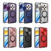 OPPO Reno12 F 5G Silver Camshield Magnetic Holder Phone Case - 2