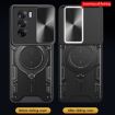 OPPO Reno12 5G Blue Camshield Magnetic Holder Phone Case Global CD Texture - 6