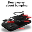 OPPO A53 4G Black CD Texture Camshield Magnetic Holder Case - 3