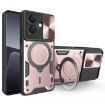 OPPO A3x 5G/4G Pink Camshield Magnetic Holder Phone Case - 1