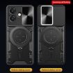 OPPO A3x 5G/4G Red Camshield Magnetic Holder Phone Case India - 6