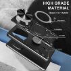 OPPO Find X8 Pro Black CD Texture Camshield Magnetic Holder Case - 3