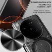 OPPO Find X8 Pro Silver CD Texture Camshield Magnetic Holder Case - 4