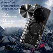 OPPO Find X8 Pro Silver CD Texture Camshield Magnetic Holder Case - 5