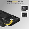 OPPO A5 Pro 5G Purple Camshield Magnetic Holder Phone Case Global CD Texture - 4