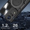 Vivo Y51 2020/Y31 Blue CD Texture Camshield Magnetic Holder Case - 9