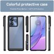 Motorola Edge 40 Acrylic Hybrid TPU Phone Case - Colorful Series Black - 2