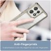 Motorola Moto Edge 50 Pro Acrylic Hybrid TPU Case - Transparent Grey - 5