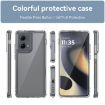 Motorola Edge 2024 Colorful Series Acrylic TPU Phone Case - Transparent - 2