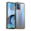 Motorola Moto G14 Acrylic Hybrid TPU Phone Case - Transparent Grey - 1