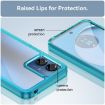 Motorola Moto G14 Acrylic Hybrid TPU Phone Case - Transparent Blue - 6