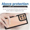Motorola Edge 50 Acrylic Hybrid TPU Phone Case - Black, Colorful Series - 4