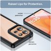 Motorola Edge 50 Acrylic Hybrid TPU Phone Case - Black, Colorful Series - 6